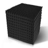 Alpha Acoustic Foam 40pcs 50x50x5cm Sound Absorption Proofing Panels Eggshell