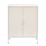 ArtissIn Buffet Sideboard Metal Cabinet - SWEETHEART White