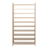 Artiss 10-Tier Bamboo Shoe Rack Wooden Shelf Stand Storage Organizer