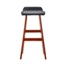 Artiss 2x Bar Stools Wooden Stool Black