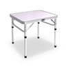Weisshorn Folding Camping Table 60CM Adjustable Portable Outdoor Picnic Desk