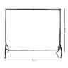 Artiss 2X Clothes Rack Coat Stand 6FT Rail Wheels
