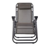 Gardeon Zero Gravity Chair Folding Outdoor Recliner Adjustable Sun Lounge Camping Beige