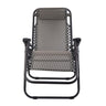 Gardeon 2PC Zero Gravity Chair Folding Outdoor Recliner Adjustable Sun Lounge Camping Grey