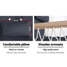 Gardeon Outdoor Hammock Chair with Stand Swing Hanging Hammock Garden Grey