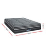 Giselle 35CM DOUBLE Mattress Bed 7 Zone Dual Euro Top Pocket Spring Medium Firm