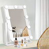Embellir Makeup Mirror Hollywood with Light Round 360� Rotation Tabletop 9 LED