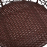 Gardeon 3PC Bistro Set Outdoor Furniture Rattan Table Chairs Patio Garden Cushion Brown