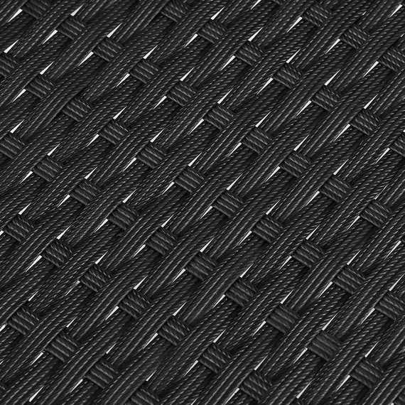 Gardeon 2PC Outdoor Dining Chairs Patio Furniture Rattan Lounge Chair Cushion Felix