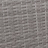 Gardeon 2PC Recliner Chairs Sun lounge Wicker Lounger Outdoor Furniture Adjustable Grey