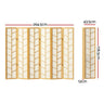 Artiss Room Divider Screen Privacy Wood Dividers Stand 6 Panel Archer Natural