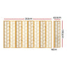 Artiss Room Divider Screen Privacy Wood Dividers Stand 8 Panel Archer Natural