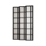 Artiss Room Divider Screen Privacy Wood Dividers Stand 6 Panel Nova Black