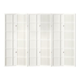 Artiss 6 Panel Room Divider Screen 265x179cm Nova White