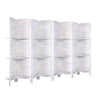 Artiss 8 Panel Room Divider Screen 326x170cm Shelf White