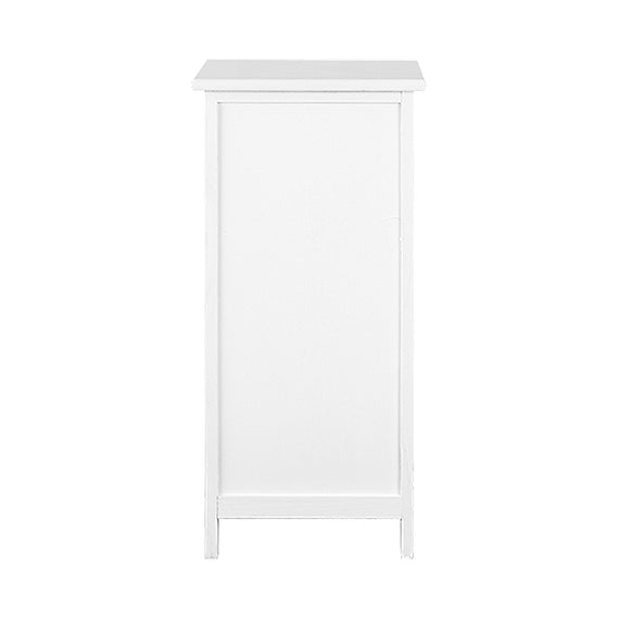 Artiss Bedside Table Bathroom Storage Cabinet 3 Drawers White