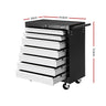 Giantz 7 Drawer Tool Box Cabinet Chest Trolley Storage Garage Toolbox Grey