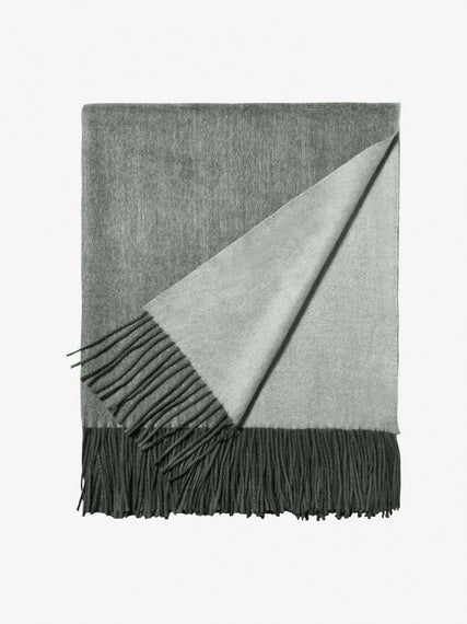 LM Home Cashmere Mix Throw - Eucalyptus/Gum