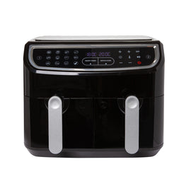 Kitchen Couture DUO 2-Basket 12-in-1 Digital Air Fryer 2 x 4.5 Litre LED Display