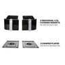 Kitchen Couture DUO 2-Basket 12-in-1 Digital Air Fryer 2 x 4.5 Litre LED Display