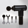 FitSmart LCD Display 6 Level Vibration Therapy Device Massage Gun Black