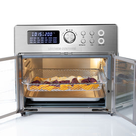 Kitchen Couture 25 Litre Air Fryer Oven French Door Multifunctional Silver