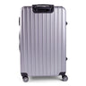 Milano Premium 3pc ABS Luggage Suitcase Luxury Hard Case Shockproof Travel Set - Silver