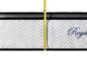 Ergopedic Mattress 5 Zone Latex Pocket Spring Mattress In A Box 30cm - Single - White  Grey  Black