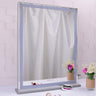 10x Magnification Mirror with Smart Touch Control and 3 Colors Dimmable Light for Bathroom and Bedroom  (71 x 57 cm)
