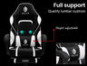OVERDRIVE Gaming Chair Racing Computer PC Seat Office Reclining Footrest Black