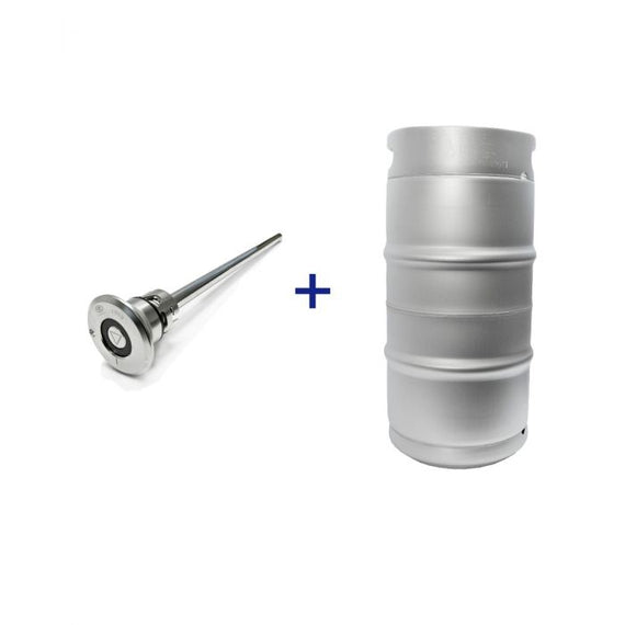 Keg King 30L Threaded Stainless Keg + A-type Spear