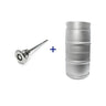 Keg King 30L Threaded Stainless Keg + A-type Spear