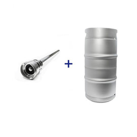 Keg King 30L Threaded Stainless Keg + D-type Spear