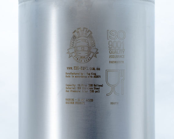 Keg King - Limited Edition True Blue 19L Ball Lock Cornelius "corny" keg