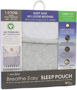 Bubba Blue Breath Easy 1.0 Tog Large Cot