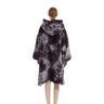 GOMINIMO Hoodie Blanket Adult Tie-Dyed Grey GO-HB-128-AYS