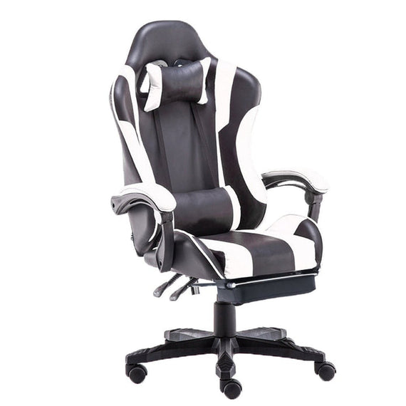 Gaming Chair Office Computer Seating Racing PU Executive Racer Recliner Large Purple
