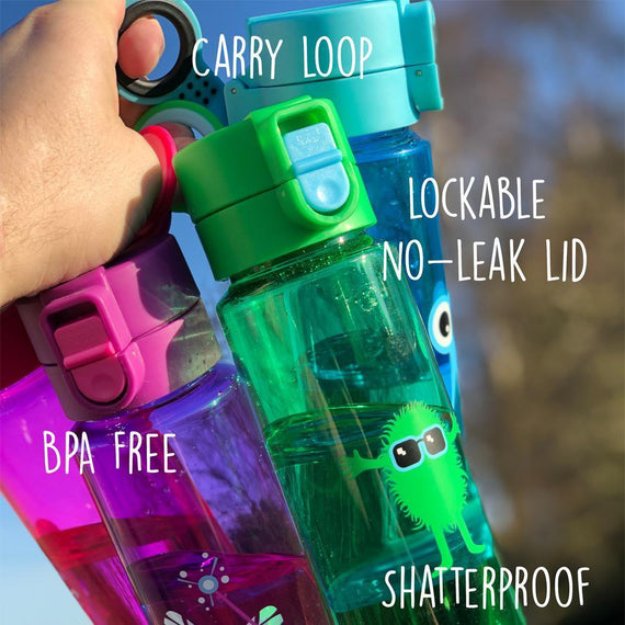 Tinc Green Leak Proof Flip and Clip Water Bottle