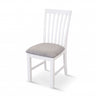 Laelia Dining Chair Set of 8 Solid Acacia Timber Wood Coastal Furniture - White