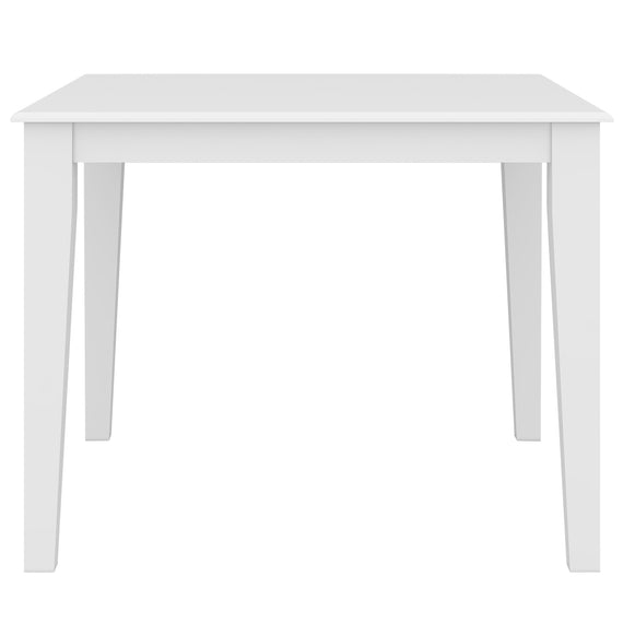 Daisy Dining Table 100cm Solid Acacia Timber Wood Hampton Furniture - White