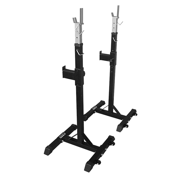 Squat Rack Stand Pair Bench Press Weight Lifting Barbell