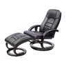 PU Leather Massage Chair Recliner Ottoman Lounge Remote