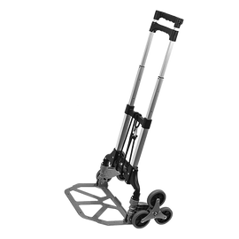Stair Climbing Trolley 6 Wheels Aluminium Folding Hand Cart Climb Steps
