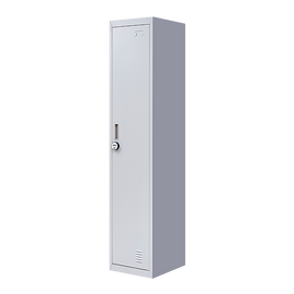One-Door Office Gym Shed Clothing Locker Cabinet