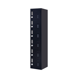 6-Door Locker for Office Gym Shed School Home Storage