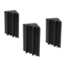 20pcs Studio Acoustic Foam Corner Bass Trap Sound Absorption Treatment Proofing