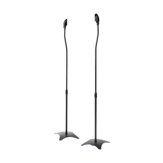 2pcs Speaker Stands Stand Rear Surround Sound Satellite Speakers Adjustable