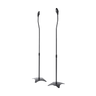 2pcs Speaker Stands Stand Rear Surround Sound Satellite Speakers Adjustable