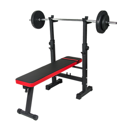 Folding Flat Weight Lifting Bench Body Workout Exercise Machine Home Fitness
