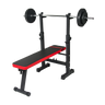 Folding Flat Weight Lifting Bench Body Workout Exercise Machine Home Fitness